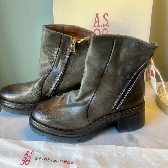 Black boots from A.S. 98 - Picture 2 of 3